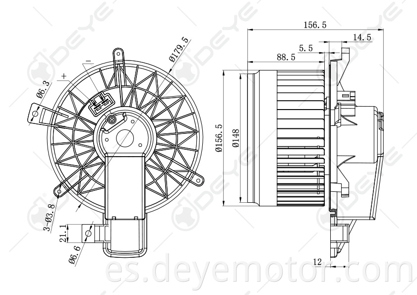 68037308AA 68238029AA Automotriz de motor de motor de 12V de 12V para Chrysler 300 Dodge Challenger Charger